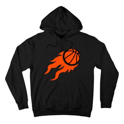 Basketball flames Tall Hoodie