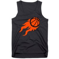 Basketball flames Tank Top