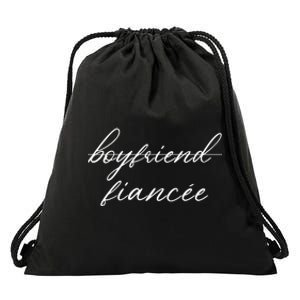 Boyfriend Fiance Drawstring Bag