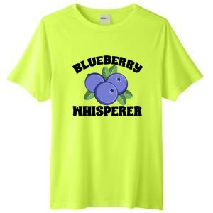 Blueberry Fruit Blueberry Whisperer Great Gift Tall Fusion ChromaSoft Performance T-Shirt