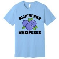 Blueberry Fruit Blueberry Whisperer Great Gift Premium T-Shirt