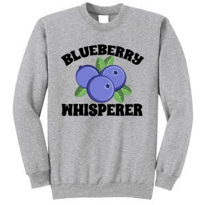 Blueberry Fruit Blueberry Whisperer Great Gift Sweatshirt