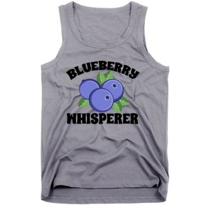 Blueberry Fruit Blueberry Whisperer Great Gift Tank Top