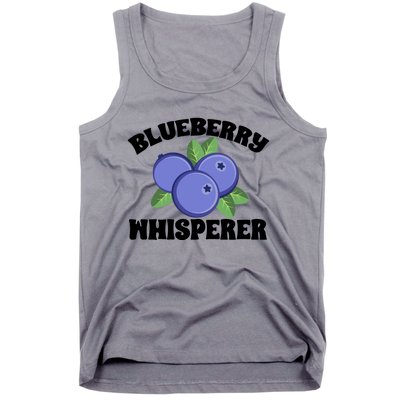 Blueberry Fruit Blueberry Whisperer Great Gift Tank Top