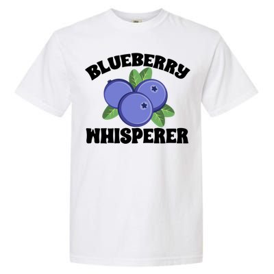 Blueberry Fruit Blueberry Whisperer Great Gift Garment-Dyed Heavyweight T-Shirt