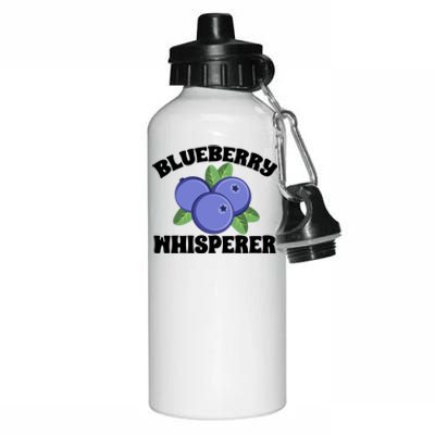 Blueberry Fruit Blueberry Whisperer Great Gift Aluminum Water Bottle