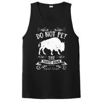 Buffalo Funny Bison Do Not Pet The Fluffy Cows PosiCharge Competitor Tank