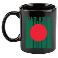 Bangladesh Flag 11oz C Handle Ceramic Mug
