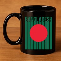 Bangladesh Flag 11oz C Handle Ceramic Mug
