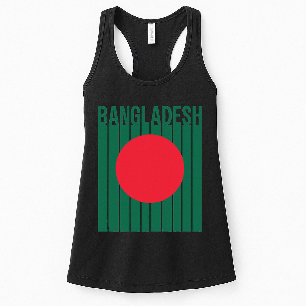 Bangladesh Flag Womens Tank Top