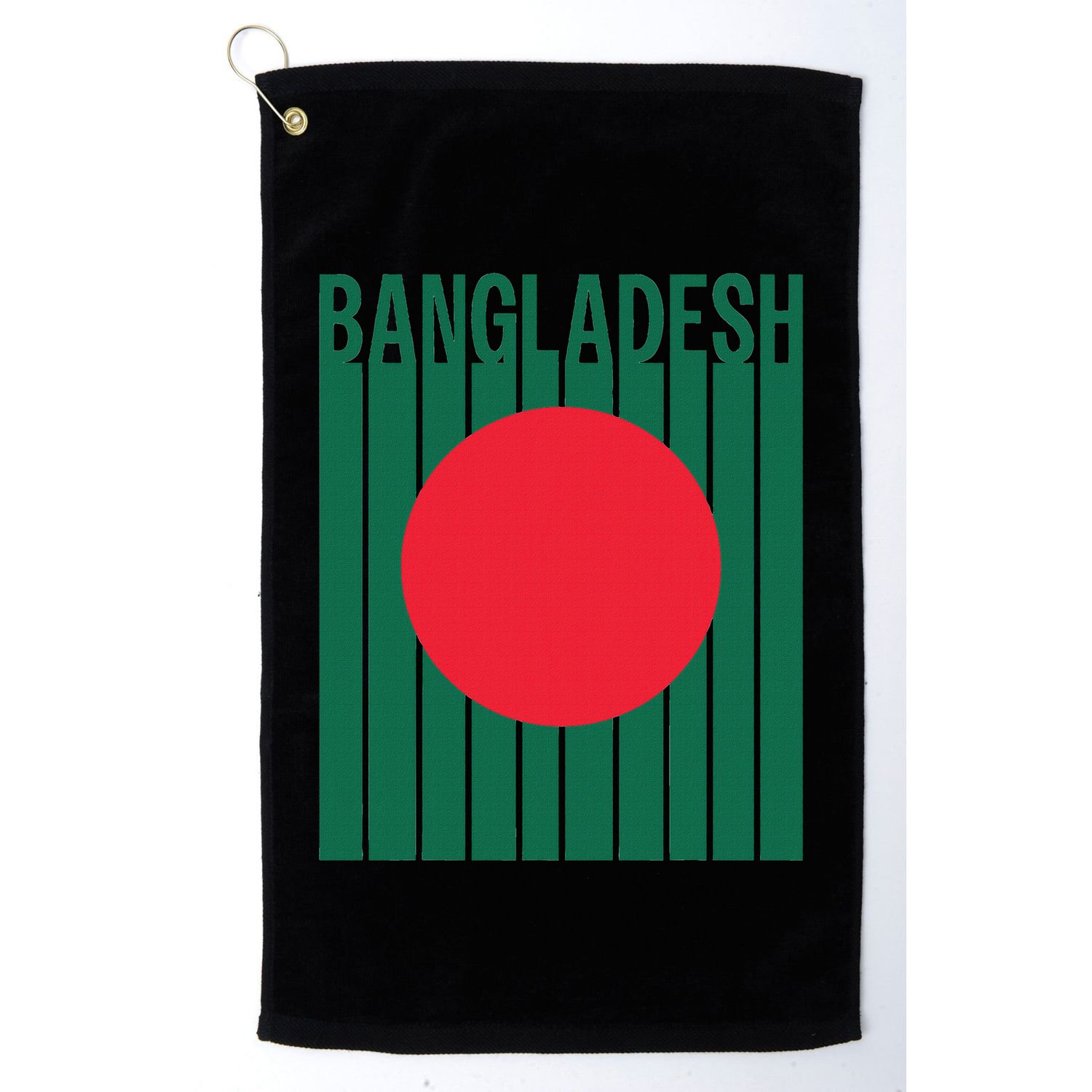 Bangladesh Flag Golf Towel