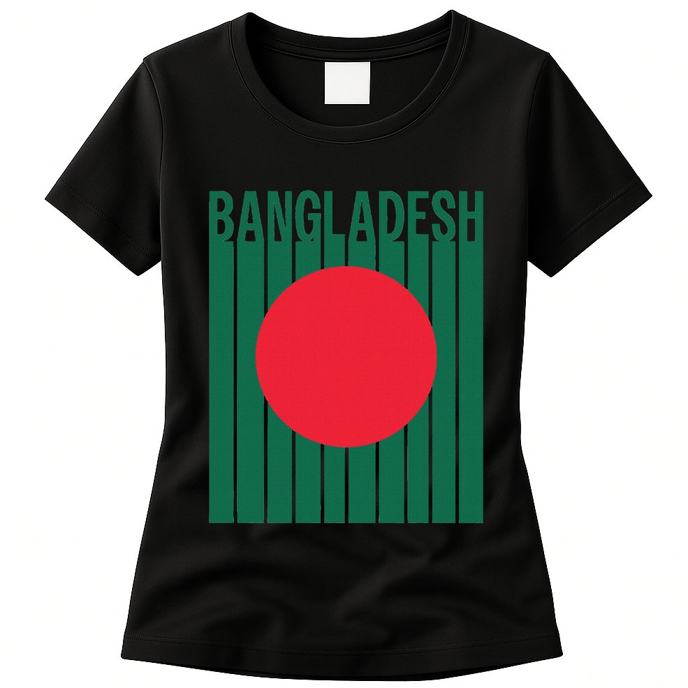 Bangladesh Flag Womens T-Shirt