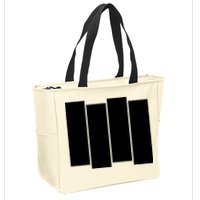 Black Flag Zip Tote Bag