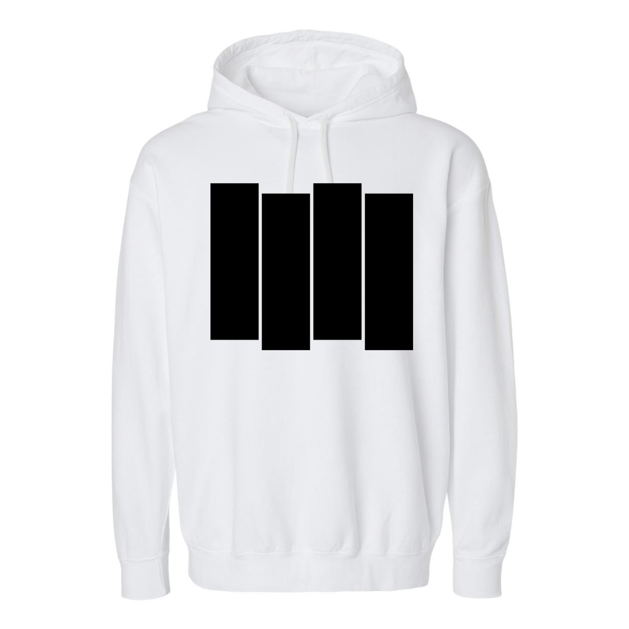 Black Flag Garment-Dyed Fleece Hoodie