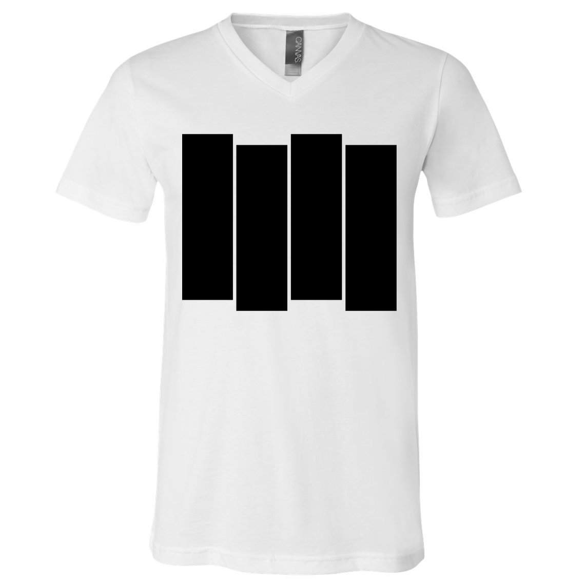 Black Flag V-Neck T-Shirt