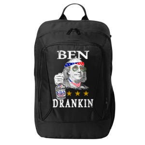 Benjamin Franklin Ben Drankin 4th Of July Usa Flag Cute Gift City Backpack