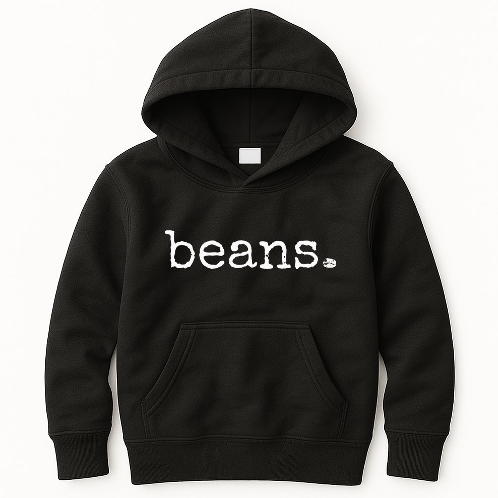 Beans Funny Barista Coffee Bean Espresso Bean Bean Lover Kids Hoodie