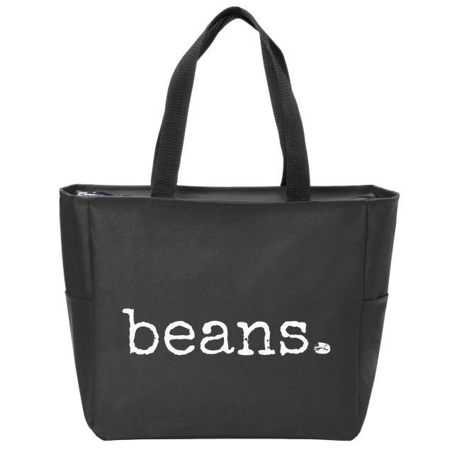 Beans Funny Barista Coffee Bean Espresso Bean Bean Lover Zip Tote Bag
