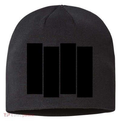 Black Flag Best Gift Sustainable Beanie