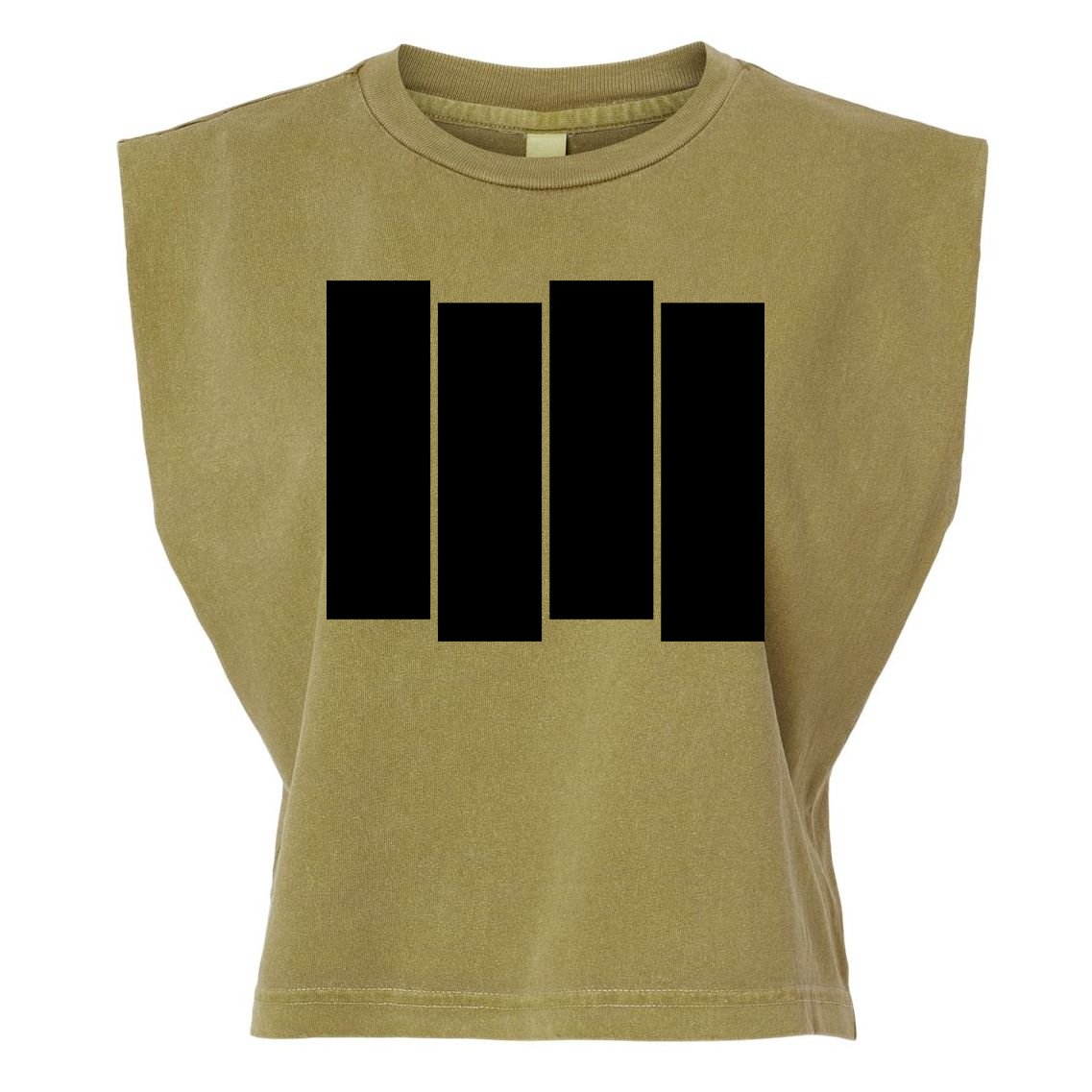 Black Flag Best Gift Garment-Dyed Women's Muscle Tee