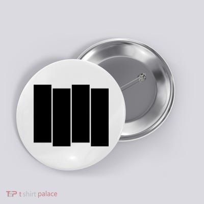 Black Flag Best Gift Button