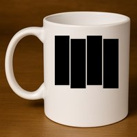 Black Flag Best Gift 11oz C Handle Ceramic Mug