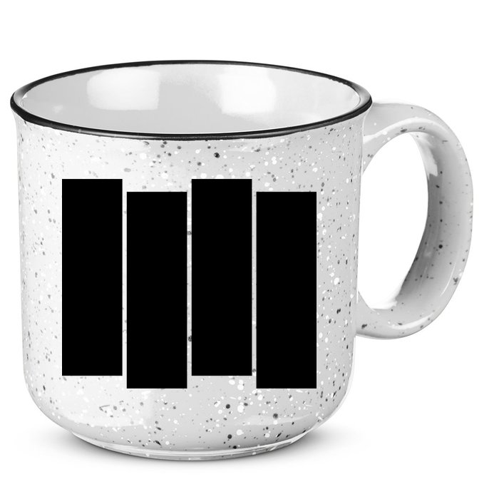 Black Flag Best Gift 15oz Campfire Ceramic Mug