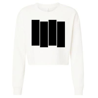 Black Flag Best Gift Cropped Pullover Crew