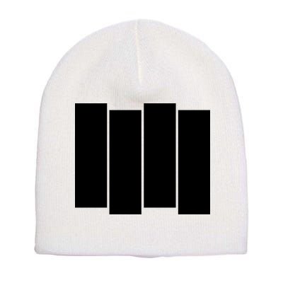 Black Flag Best Gift Short Acrylic Beanie