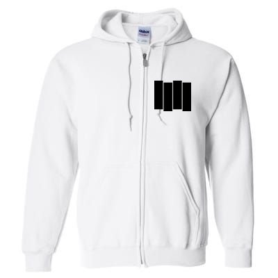 Black Flag Best Gift Full Zip Hoodie