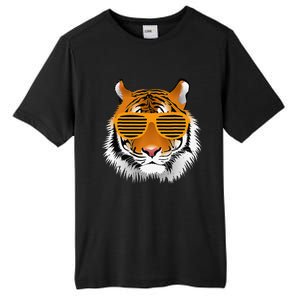 Birthday For Boy Cool Tiger Striped Animal Theme Party Tall Fusion ChromaSoft Performance T-Shirt