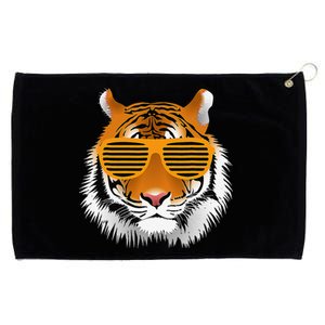 Birthday For Boy Cool Tiger Striped Animal Theme Party Grommeted Golf Towel