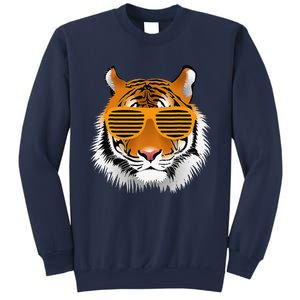 Birthday For Boy Cool Tiger Striped Animal Theme Party Sweatshirt