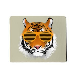 Birthday For Boy Cool Tiger Striped Animal Theme Party Mousepad