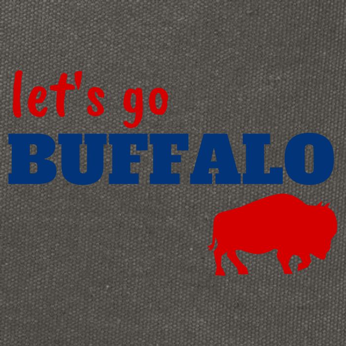 Buffalo Football Cotton Canvas Backpack