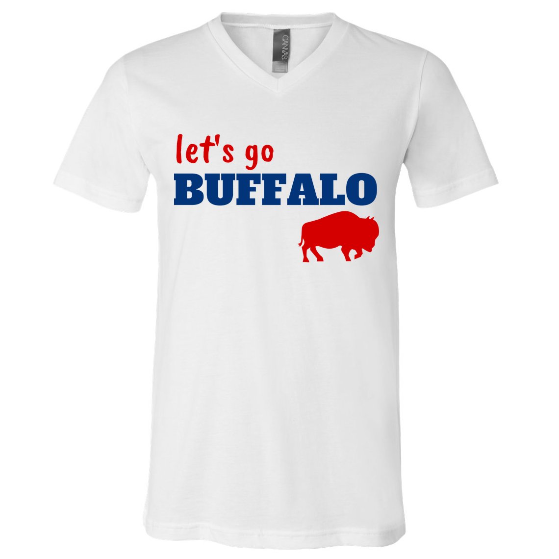 Buffalo Football V-Neck T-Shirt