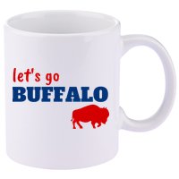 Buffalo Football 11oz C Handle Ceramic Mug
