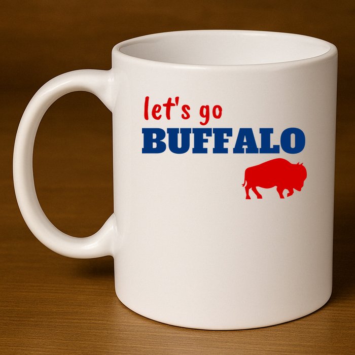 Buffalo Football 11oz C Handle Ceramic Mug