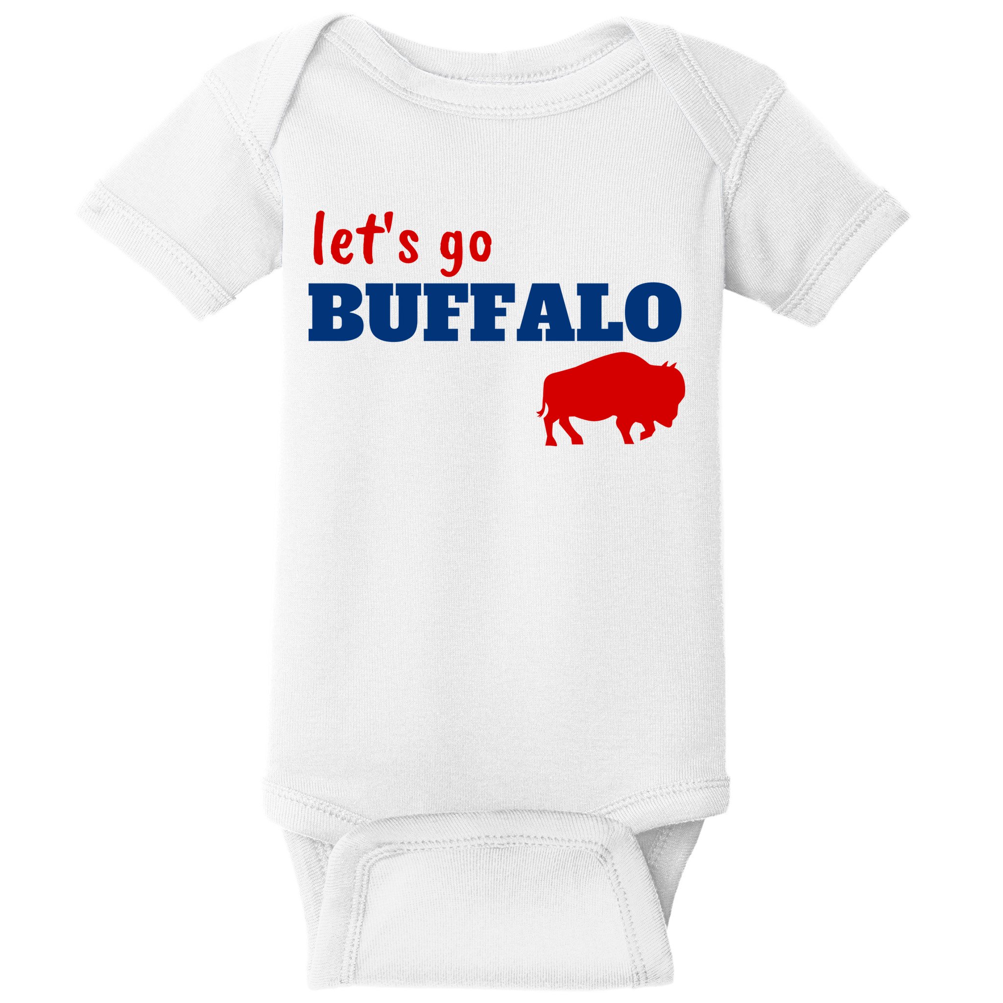 Buffalo Football Baby Bodysuit