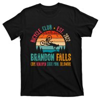 Brandon Falls Bicyle Club Retro Biden Bike T-Shirt