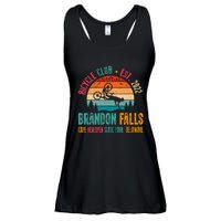 Brandon Falls Bicyle Club Retro Biden Bike Ladies Essential Flowy Tank