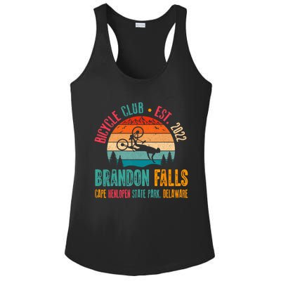 Brandon Falls Bicyle Club Retro Biden Bike Ladies PosiCharge Competitor Racerback Tank