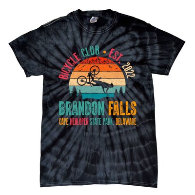 Brandon Falls Bicyle Club Retro Biden Bike Tie-Dye T-Shirt