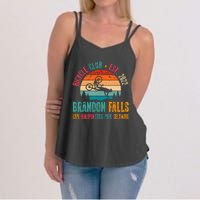 Brandon Falls Bicyle Club Retro Biden Bike Women's Strappy Tank