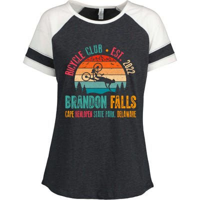 Brandon Falls Bicyle Club Retro Biden Bike Enza Ladies Jersey Colorblock Tee