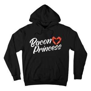 Breakfast Funny Bacon Lover Bacon Princess Hoodie