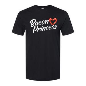 Breakfast Funny Bacon Lover Bacon Princess Softstyle CVC T-Shirt