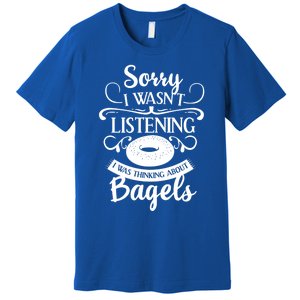 Bagel For Bagels Lovers Gift Premium T-Shirt