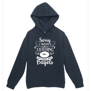 Bagel For Bagels Lovers Gift Urban Pullover Hoodie