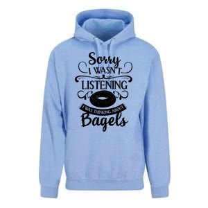 Bagel For Bagels Lovers Gift Unisex Surf Hoodie